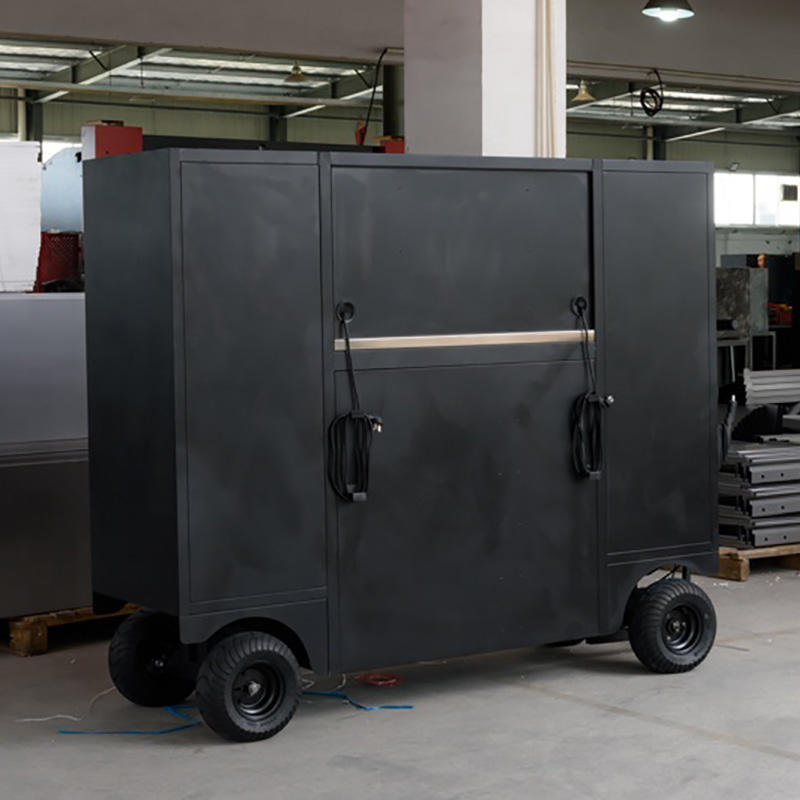 GLMrsBig Pit Cart Tool Box And Metal Cabinet With Rolling Trolley For Workshop Working Station