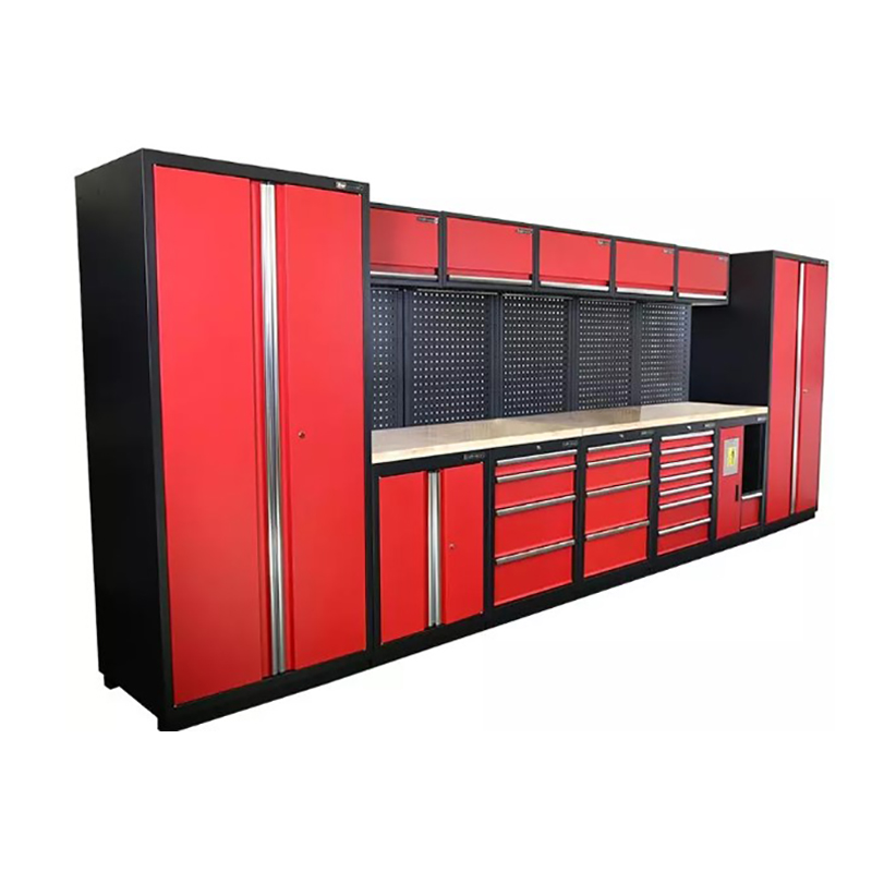 GLG6000X Customized Combined Multifunctional Steel Garage Storage Tool Cabinet Lab Furniture Stainless Wooden Workbench