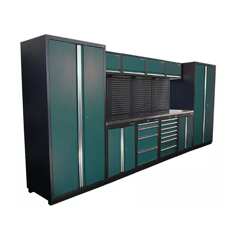 GLG6000X Customized Combined Multifunctional Steel Garage Storage Tool Cabinet Lab Furniture Stainless Wooden Workbench