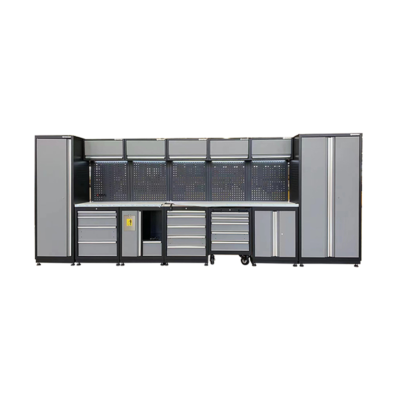 GLG6000X Customized Combined Multifunctional Steel Garage Storage Tool Cabinet Lab Furniture Stainless Wooden Workbench