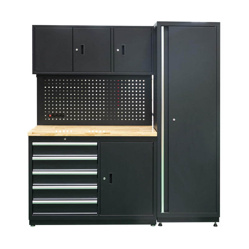 GLG4000 Standard Garage Storage Single-door Cabinet With Hanging Board