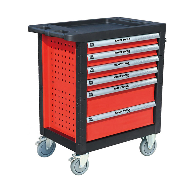 GL3106 Classic 6 Drawers Tool Cabinet With Casters Tool Trolley 