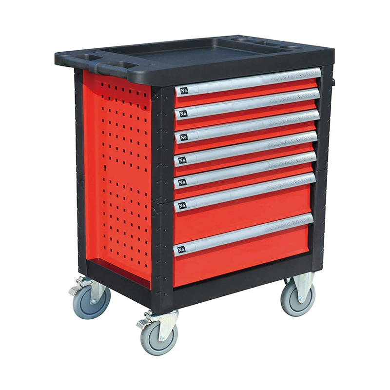GL3107 Classic 7 Drawers Tool Cabinet Tool Trolley With Casters