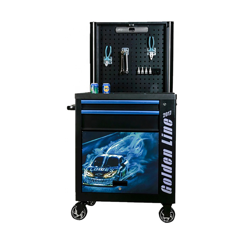 GL3307-ES Tool Cart With Photo And Lift Platform