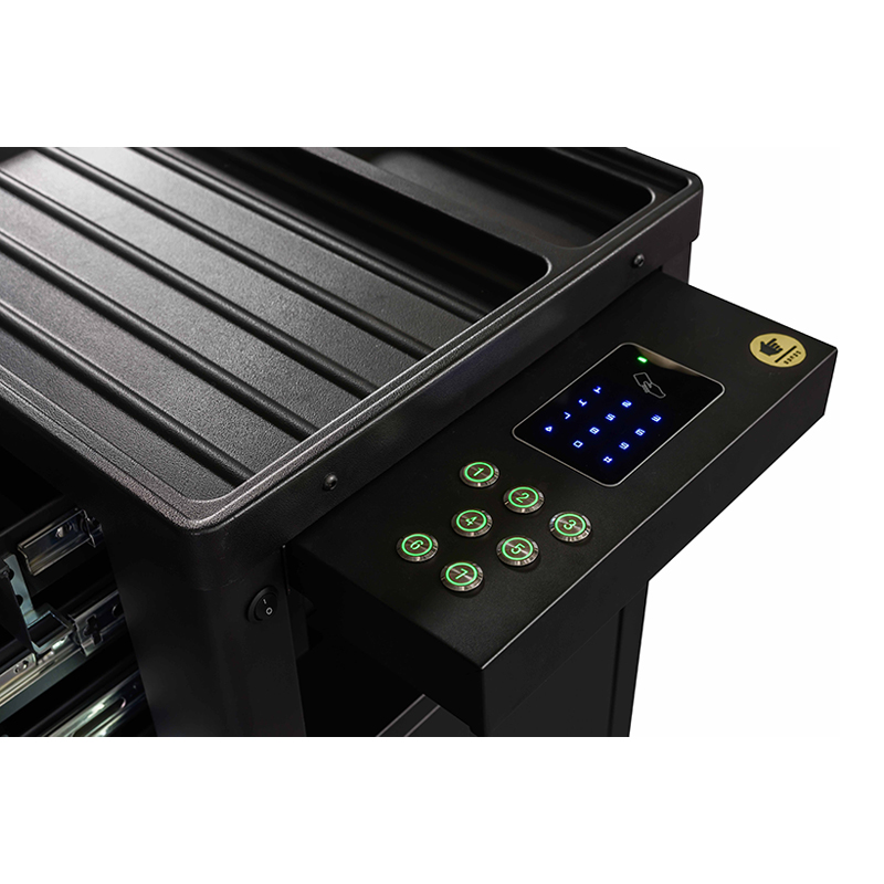 GL3307-IS Swipe Card And Password Lock Tool Cart