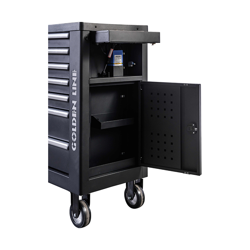 GL3307-IS Swipe Card And Password Lock Tool Cart