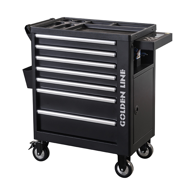 GL3307-IS Swipe Card And Password Lock Tool Cart