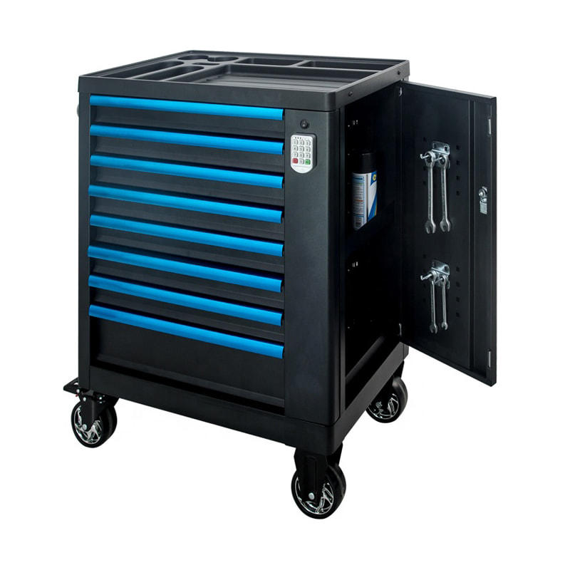 GL3308-LS 8 Drawer Tool Cabinet Equipped With Combination Lock