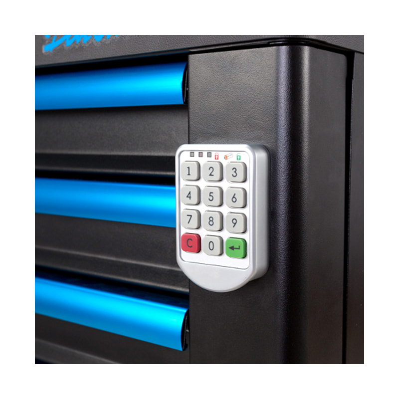 GL3308-LS 8 Drawer Tool Cabinet Equipped With Combination Lock