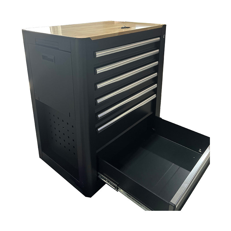 GL3397 Wooden Countertop Side Door Side Socket Tray Tool Trolley
