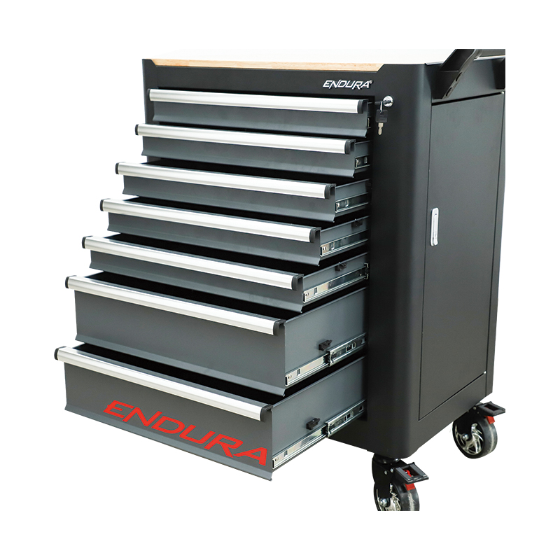 GL3397 Wooden Countertop Side Door Side Socket Tray Tool Trolley