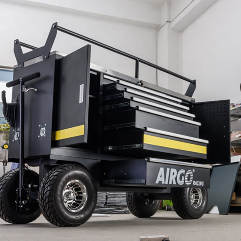 GLMrBig Heavy Duty Pit Cart Trolley Garage Storage Tool Cabinet