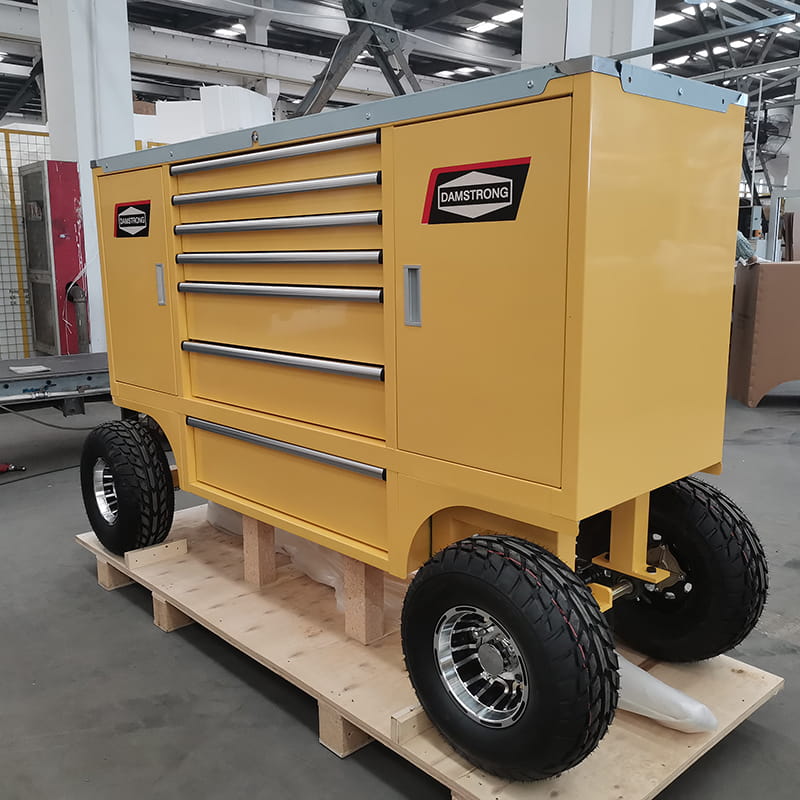 GLMrsBig Pit Cart Tool Box And Metal Cabinet With Rolling Trolley For Workshop Working Station