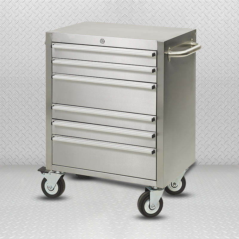 GLS2006 Heavy Duty 6 Drawers Stainless Tool Cabinet
