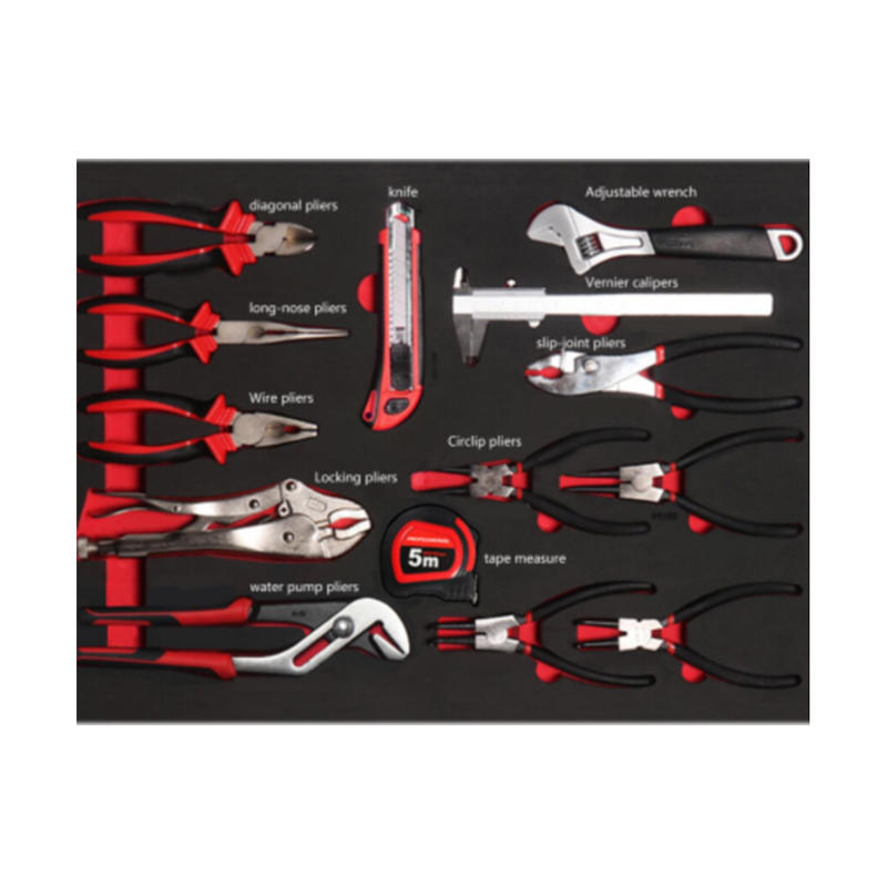 ETT18 14pcs High Quality Professional Tools for Industrial Use Include Pliers